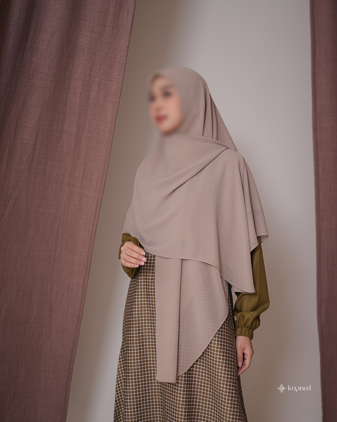 Haslinda Dress Olive