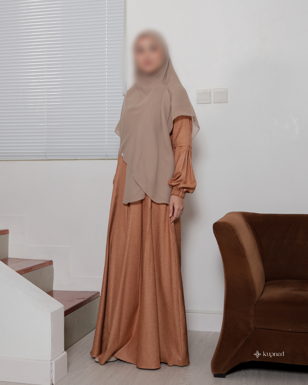 Medina Dress Light Brown