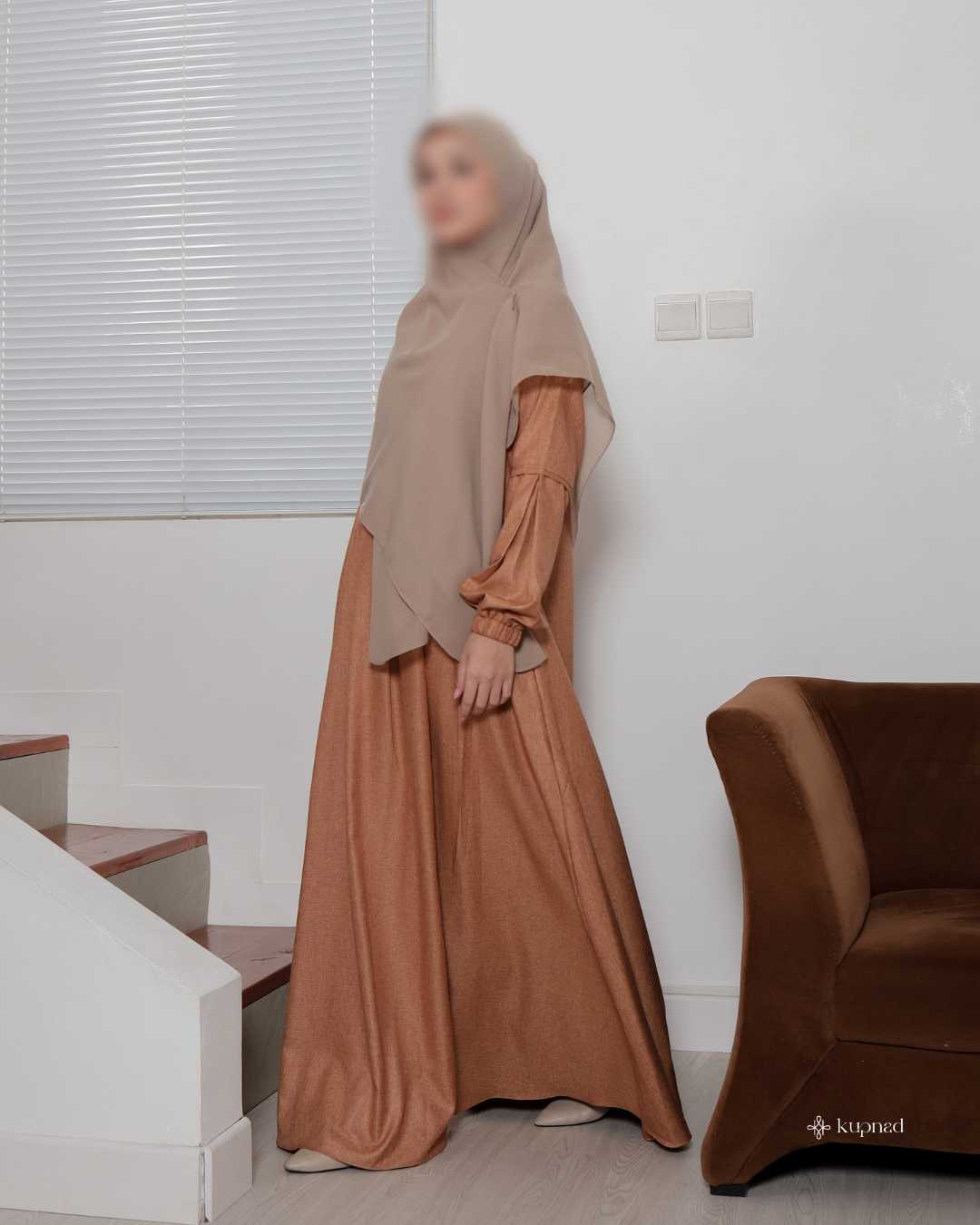 Medina Dress Light Brown