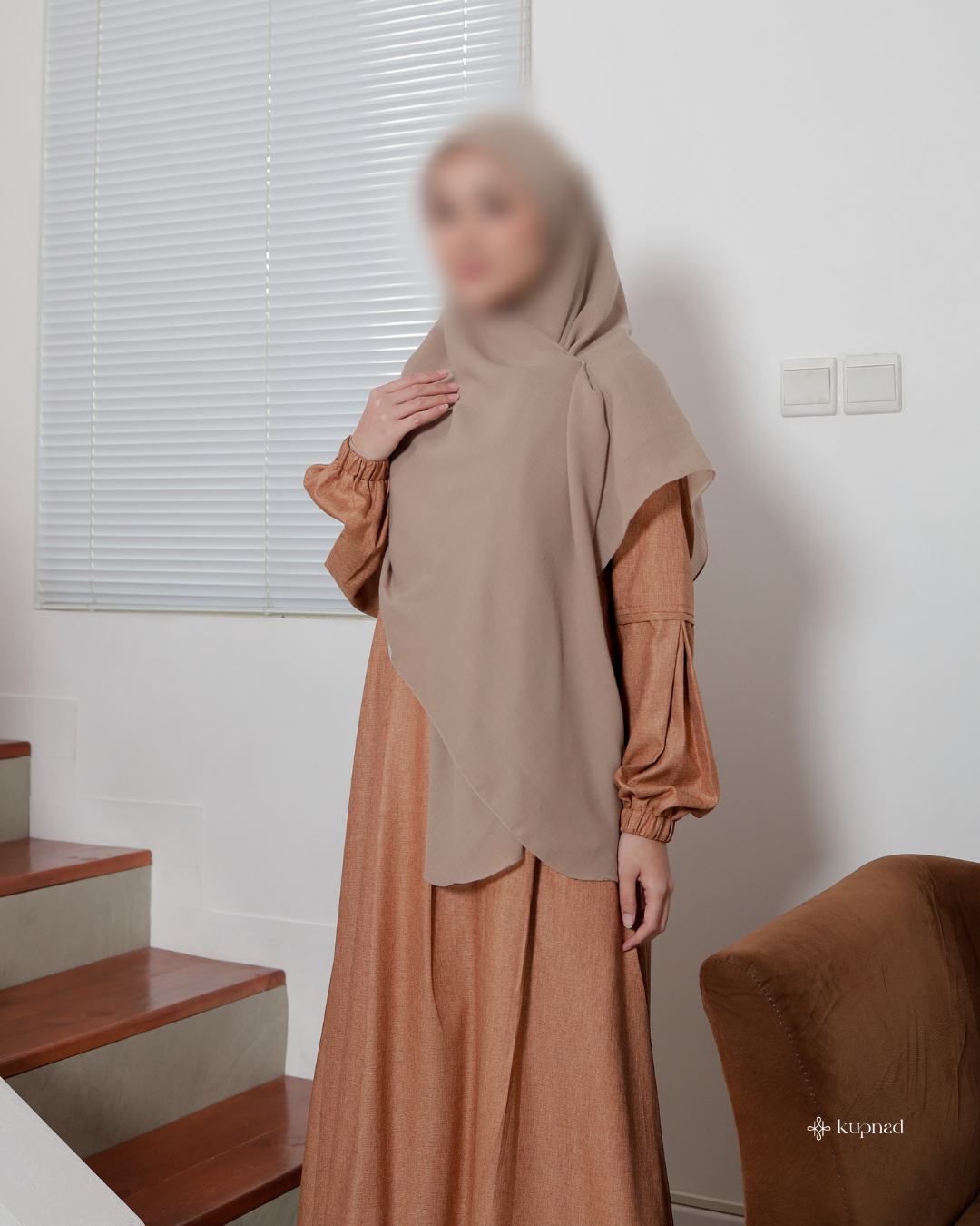 Medina Dress Light Brown