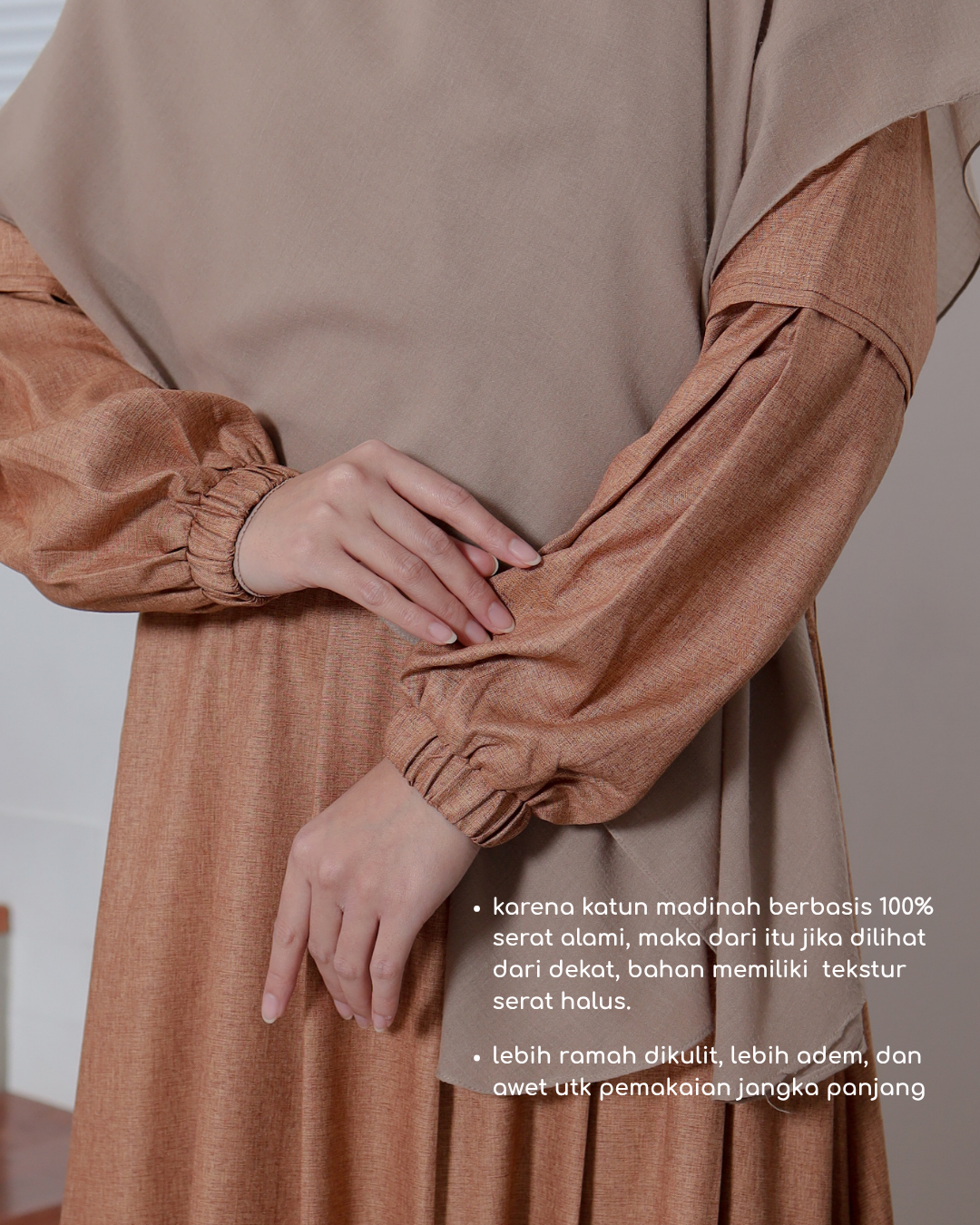 Medina Dress Light Brown