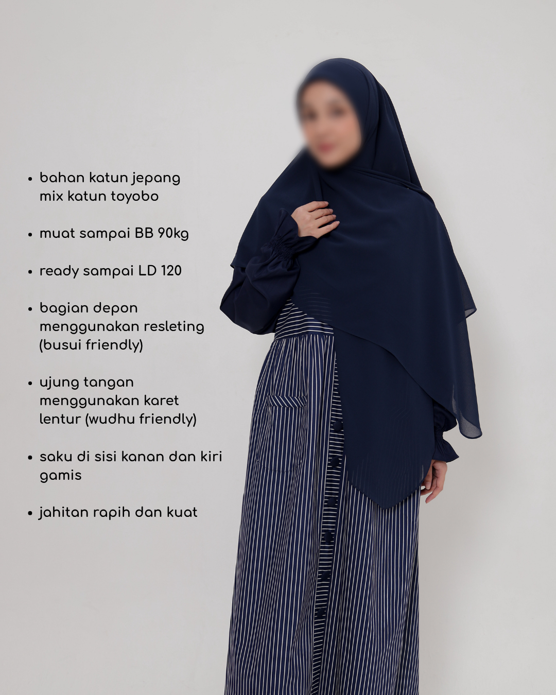 Karina Dress Navy