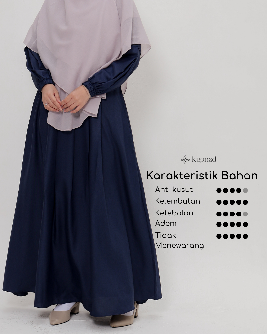 Medina Dress Navy