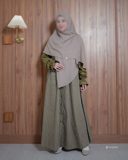 Image of Karina Dress Olive
