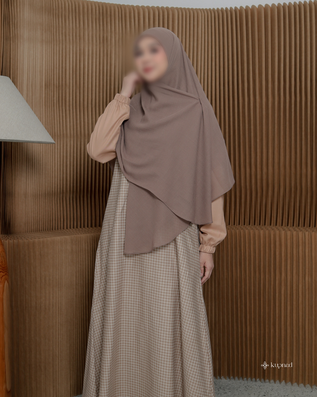 Haslinda Dress Tortilla