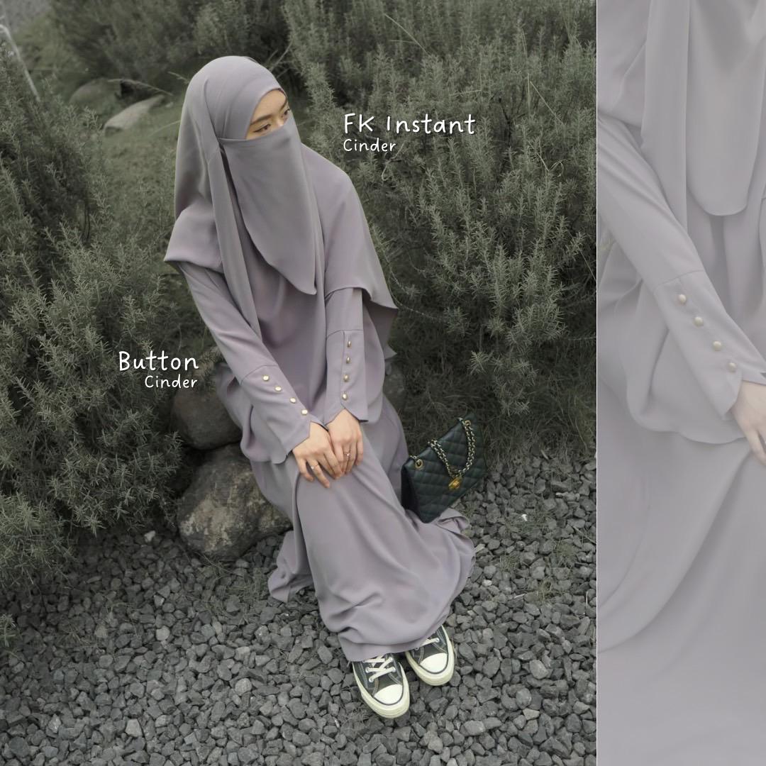 Button Dress Mazen Anti UV