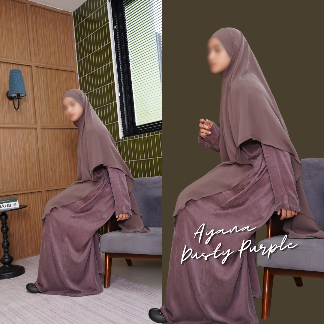 Ayana Abaya Natural Fabric