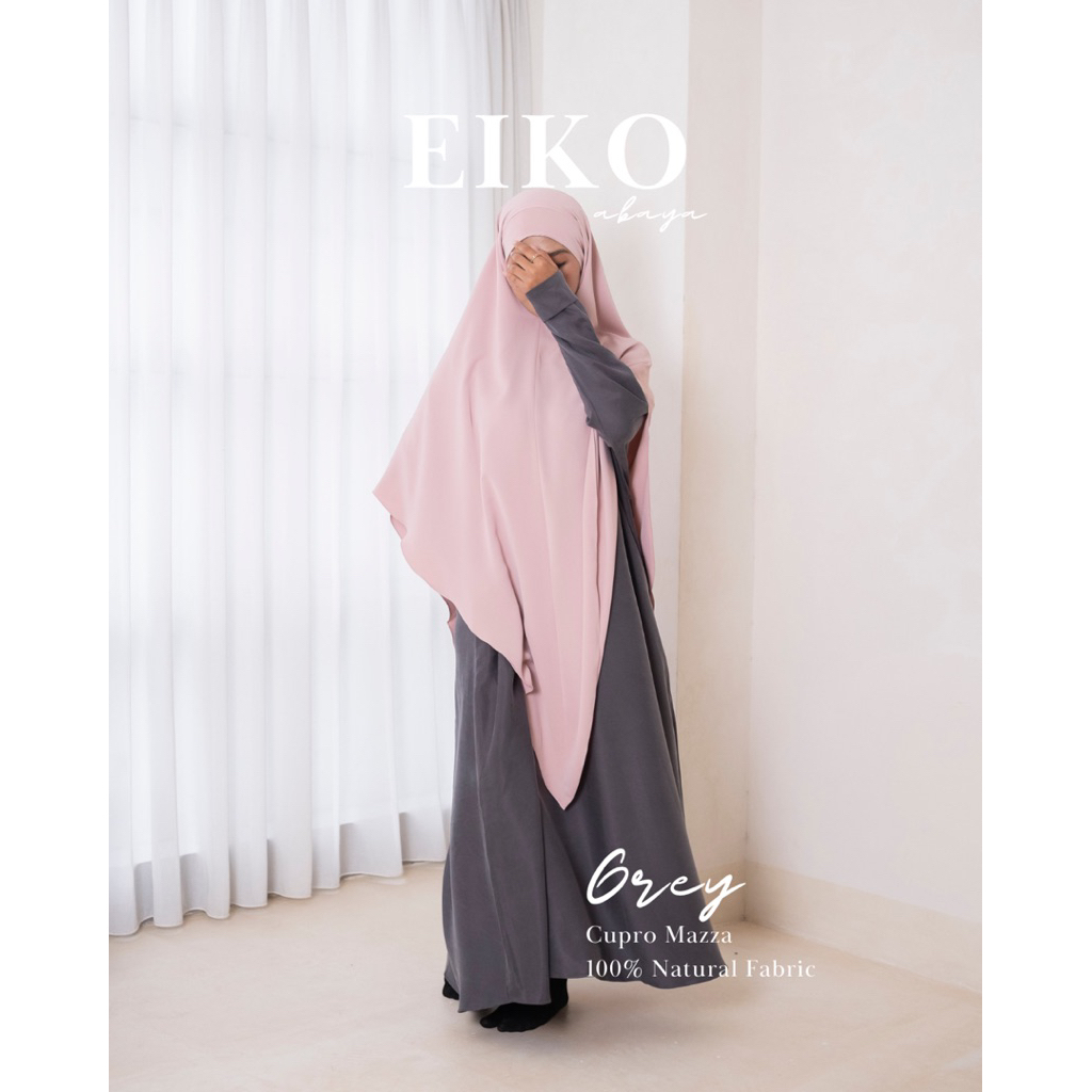 ⁠Eiko Abaya Natural Fabric