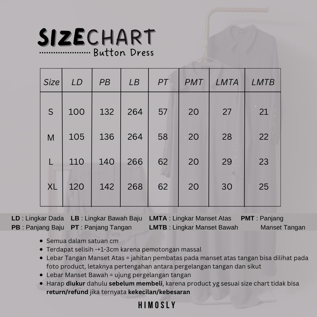 Button Dress Mazen Anti UV