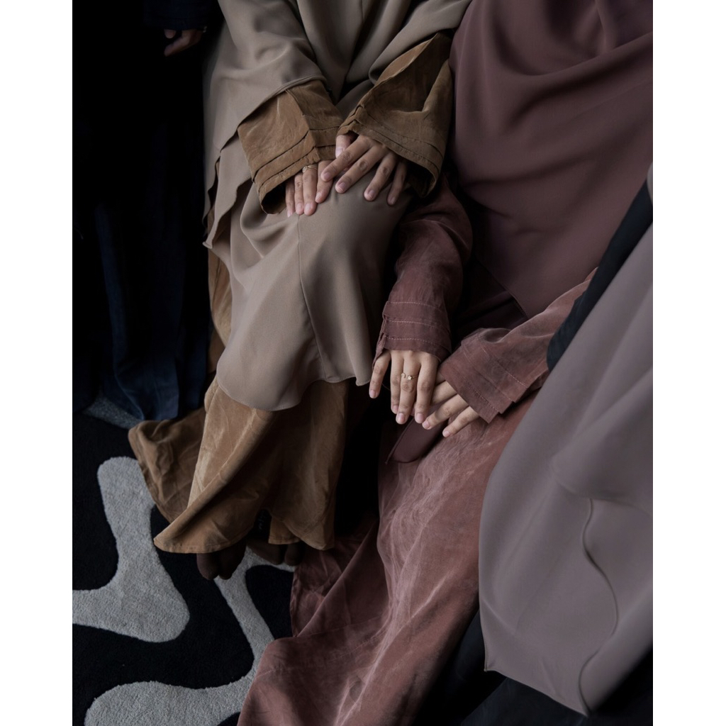 ⁠Sahl Abaya Natural Fabric