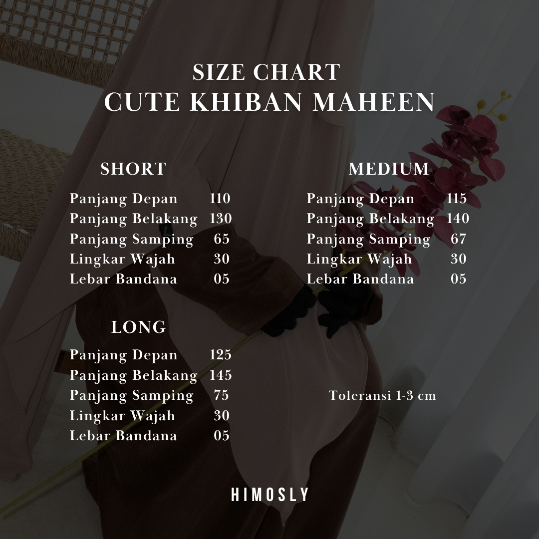 Cute Khiban Maheen Anti UV
