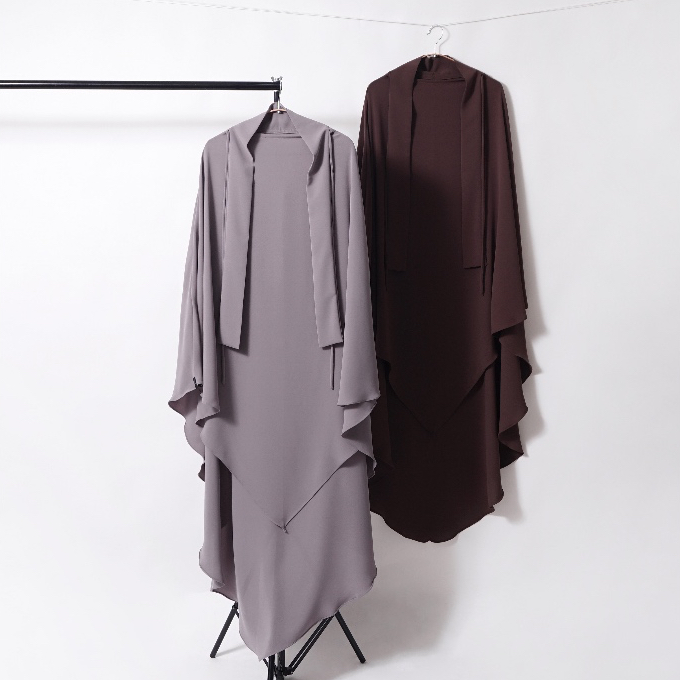 French Khimar Oval Medium Mazen Anti UV