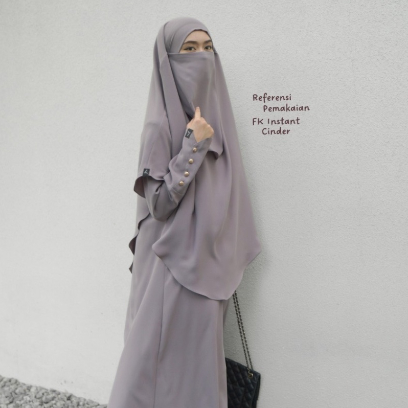French Khimar Instant Mazen Anti UV⁠