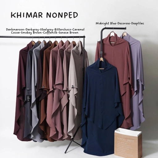 ⁠Khimar Nonpad Mazen Anti UV