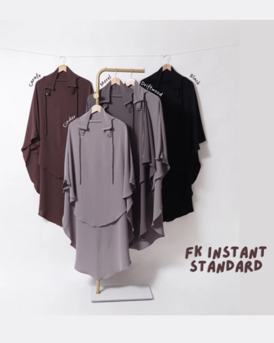 French Khimar Instant Mazen Anti UV⁠