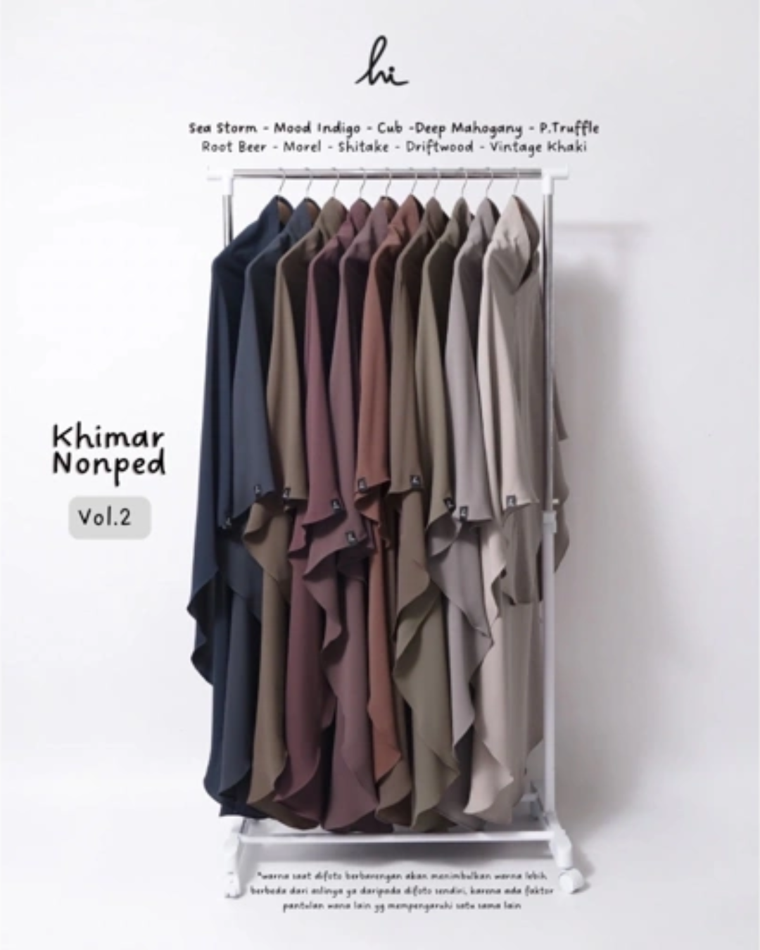 ⁠Khimar Nonpad (Vol.2) Mazen Anti UV