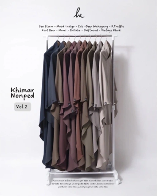 ⁠Khimar Nonpad (Vol.2) Mazen Anti UV