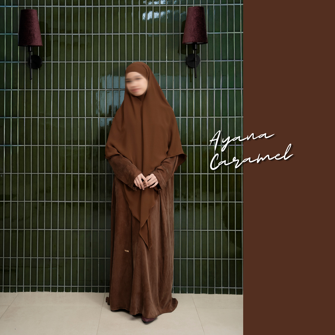 Ayana Abaya Natural Fabric