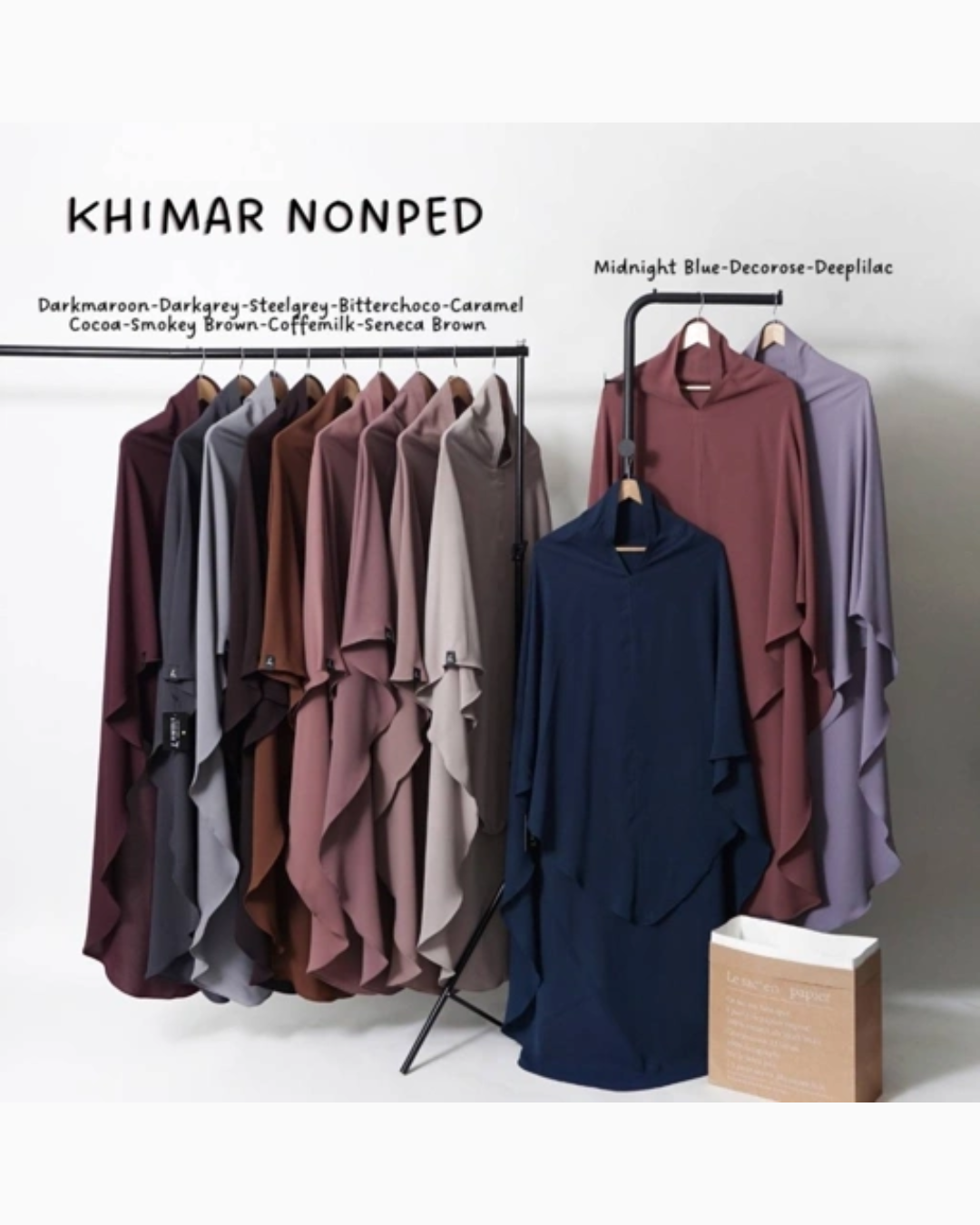 ⁠Khimar Nonpad Mazen Anti UV