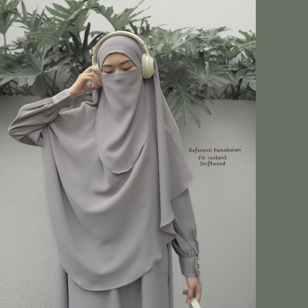 French Khimar Instant Mazen Anti UV⁠
