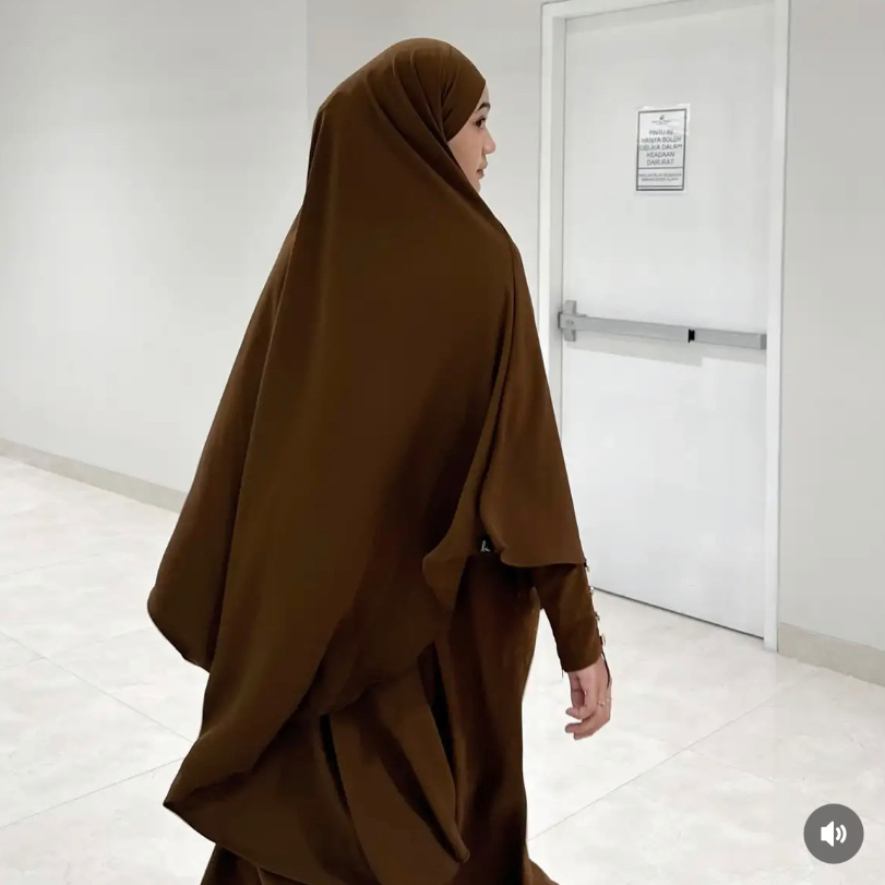 French Khimar Oval Medium Mazen Anti UV