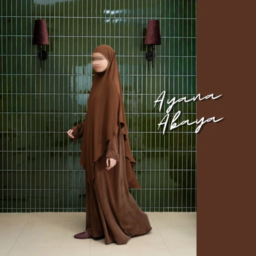 Ayana Abaya Natural Fabric