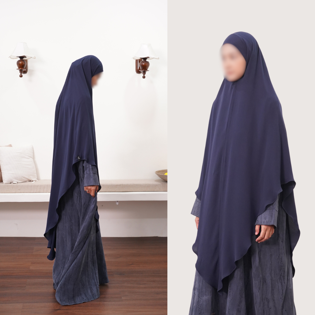 CUTE KHIBAN (KHIMAR SAJA) Khimar Bandana Maheen Khiban Panjang Khimar Lebar Khimar Umroh Haji Kajian Khiban Lancip