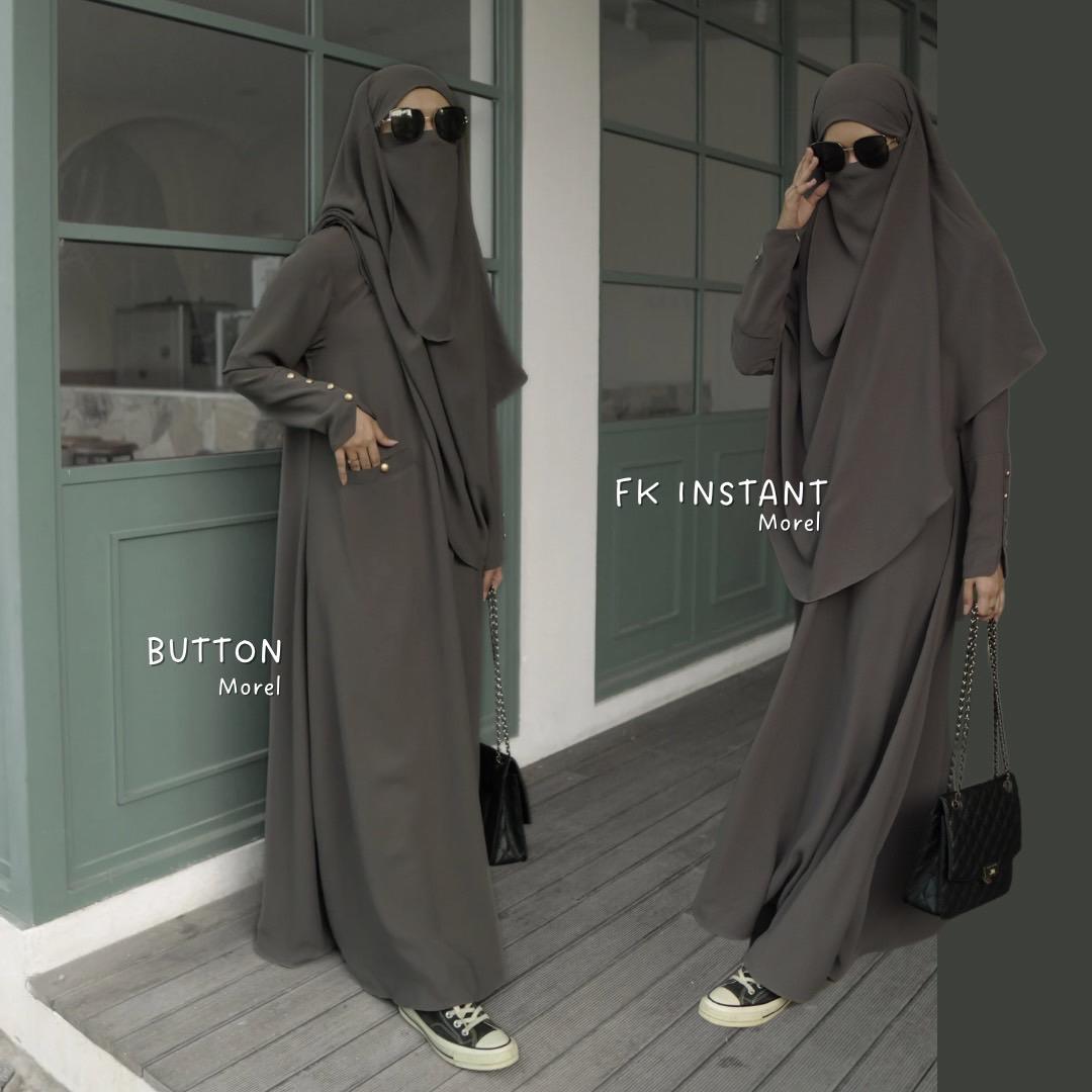 Button Dress Mazen Anti UV