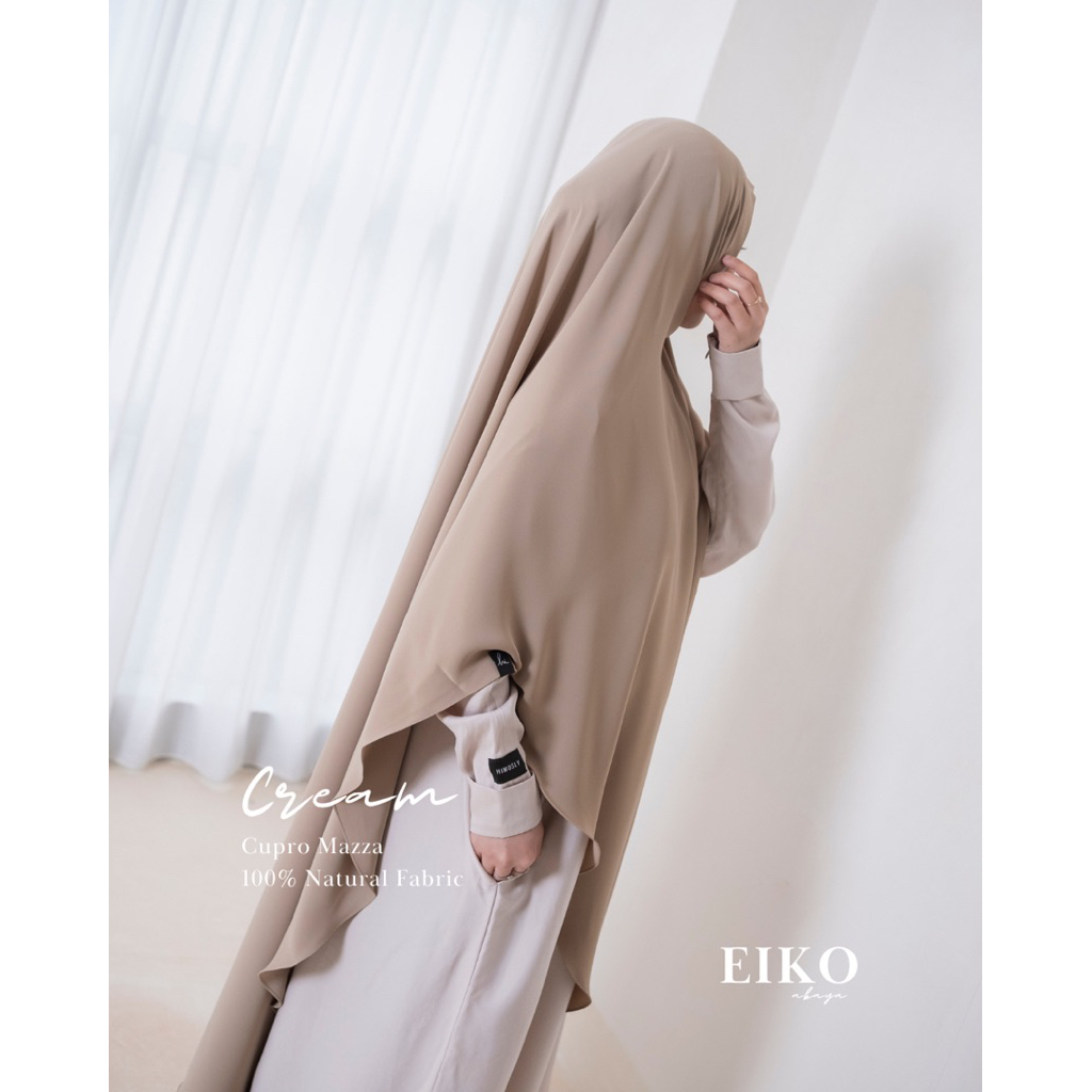 ⁠Eiko Abaya Natural Fabric