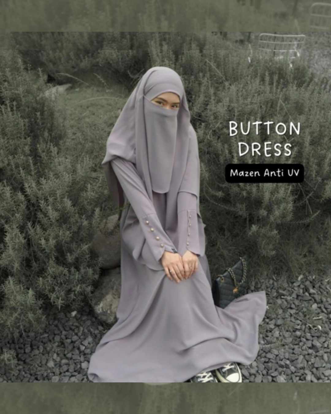 Button Dress Mazen Anti UV