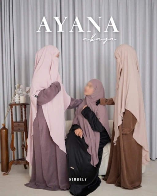 ⁠Ayana Abaya Natural Fabric
