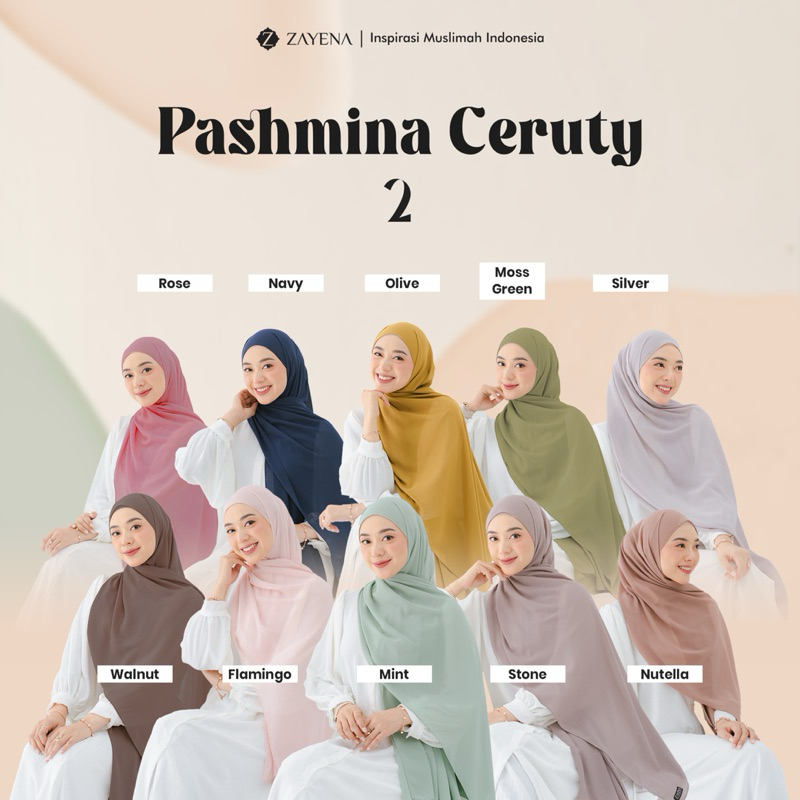 Pashmina Ceruty Babydoll (200x75cm)