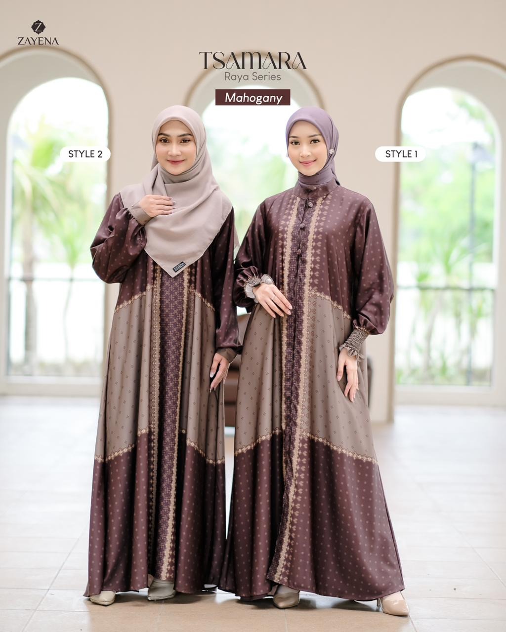 Zayena - Dress Tsamara Raya Series - Sarimbit Lebaran 2026