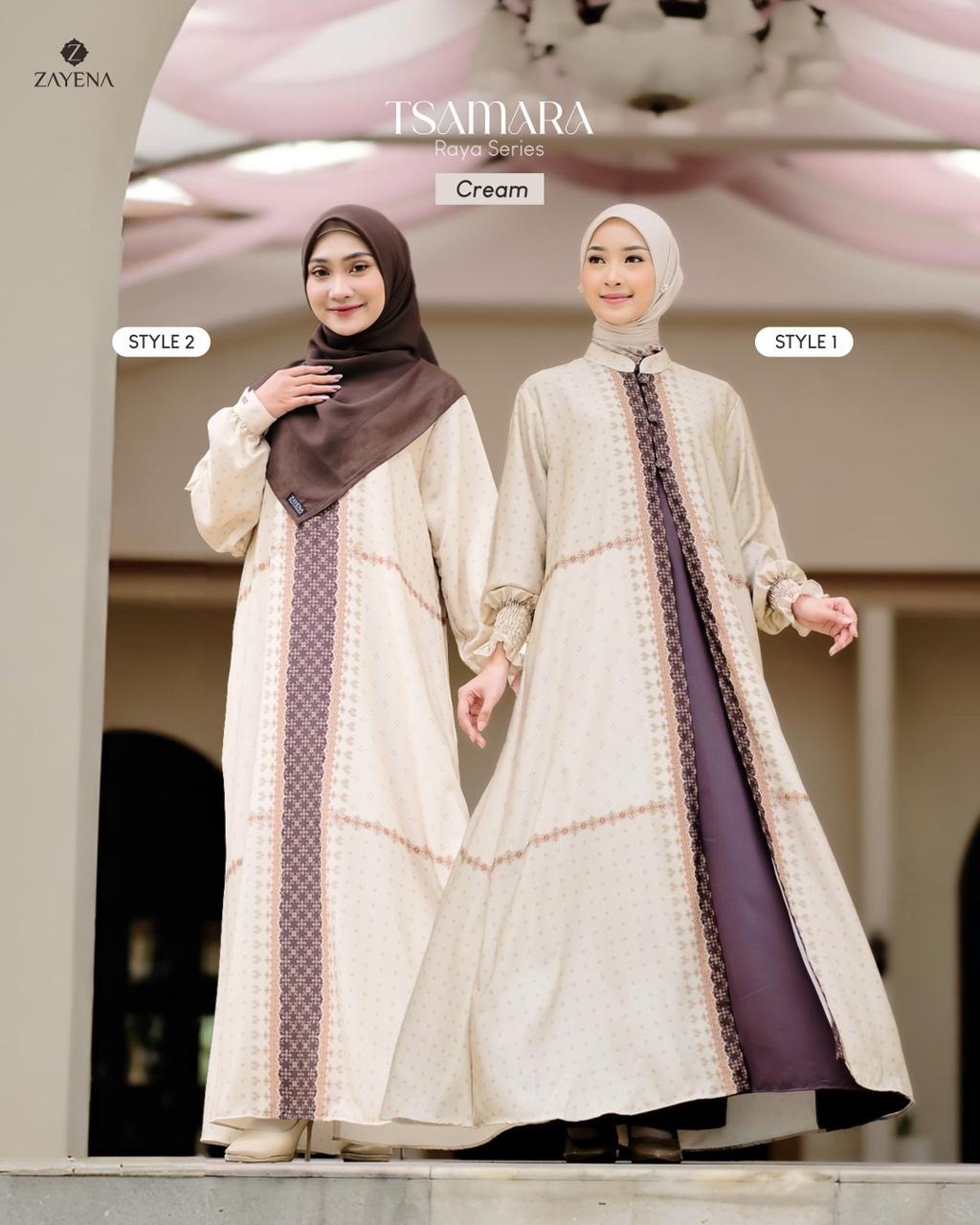 Zayena - Dress Tsamara Raya Series - Sarimbit Lebaran 2026