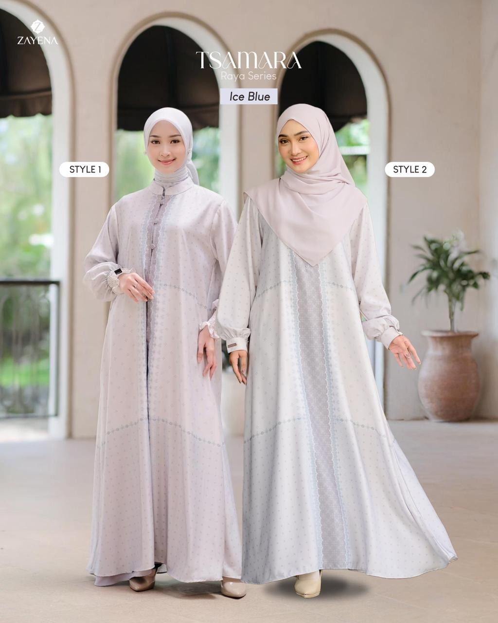 Zayena - Dress Tsamara Raya Series - Sarimbit Lebaran 2026