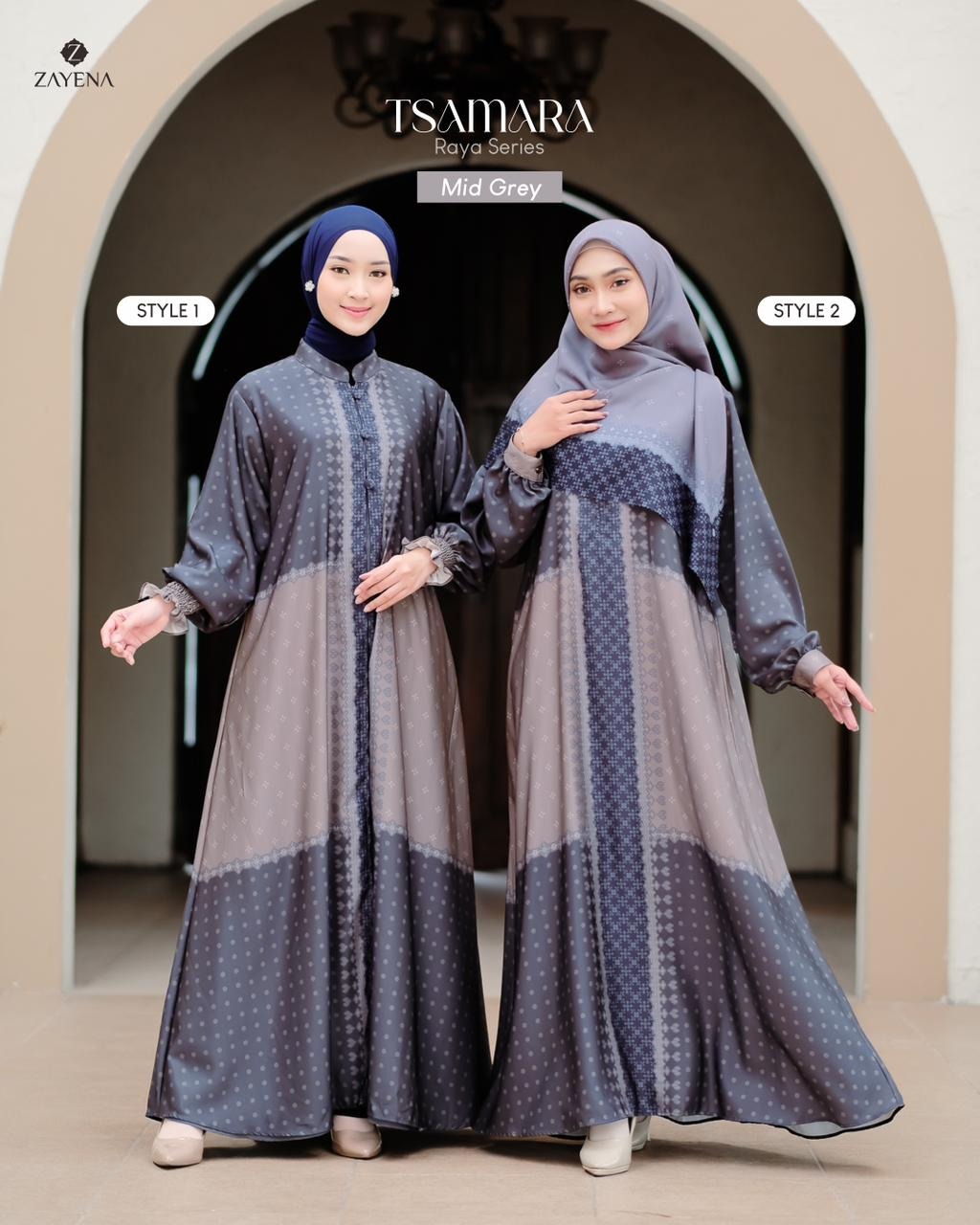 Zayena - Dress Tsamara Raya Series - Sarimbit Lebaran 2026