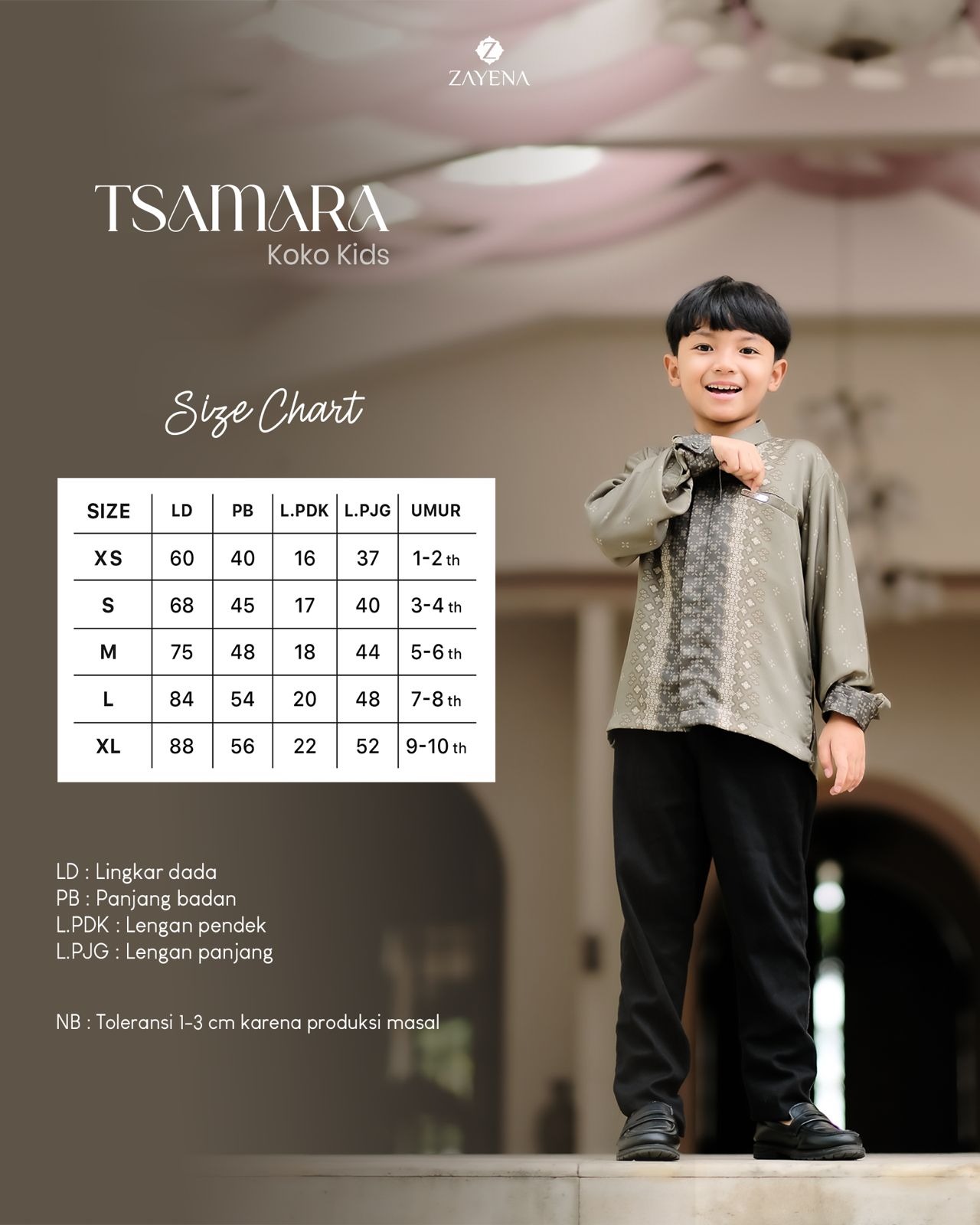 Zayena - Koko Kids Tsamara Raya Series - Sarimbit Lebaran 2026