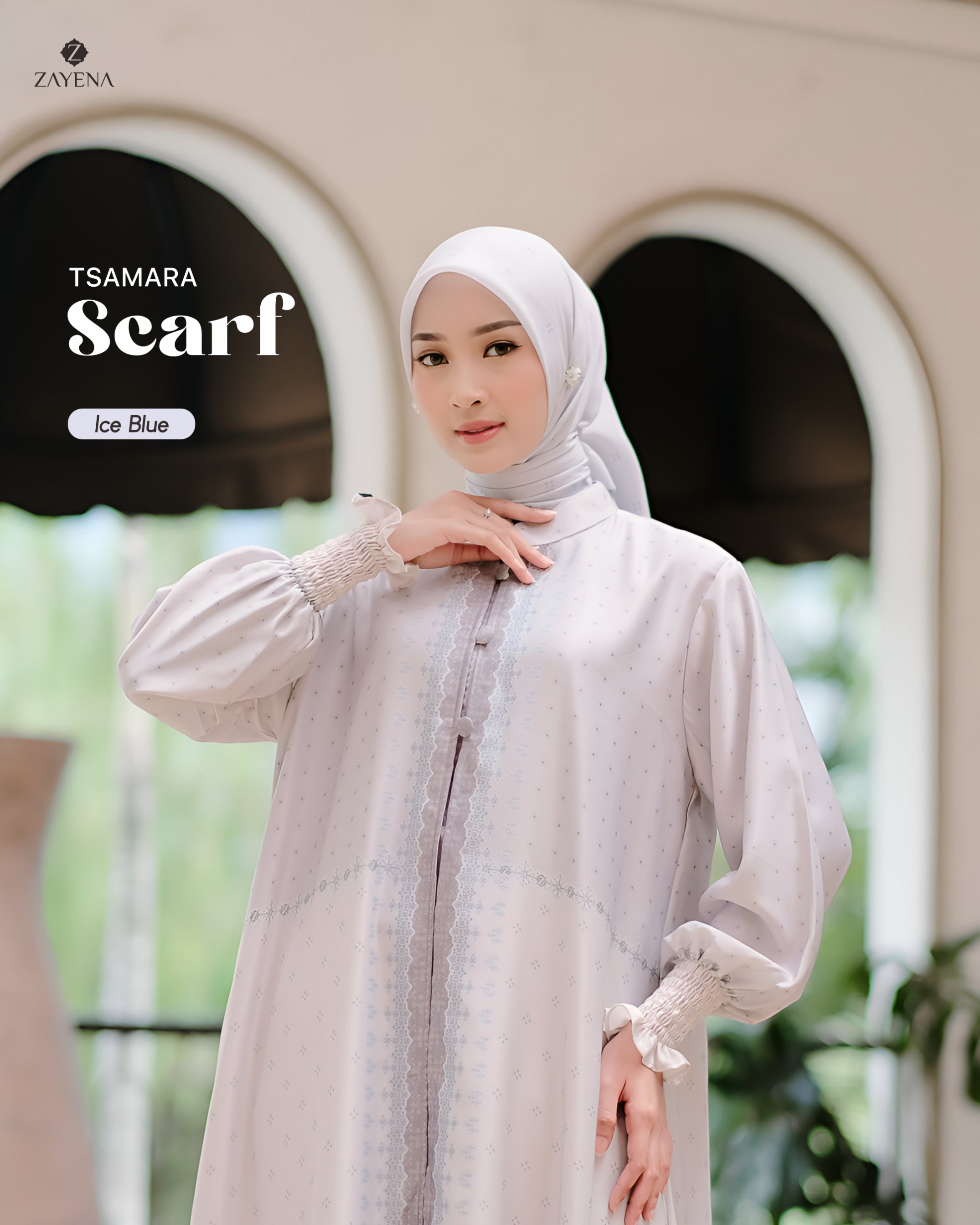 Zayena - Tsamara Scarf - Sarimbit Lebaran 2026