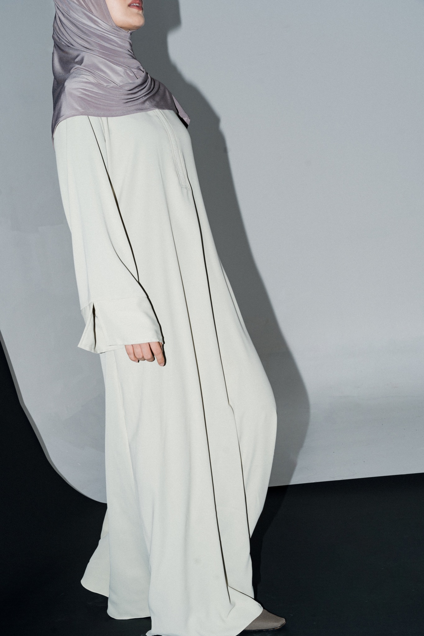 QANNA - Luxe Ease Flared Abaya