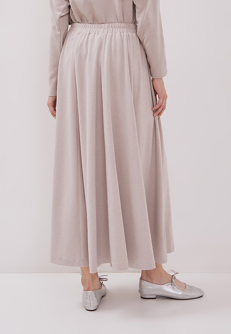 QANNA - Flare Knit Skirt