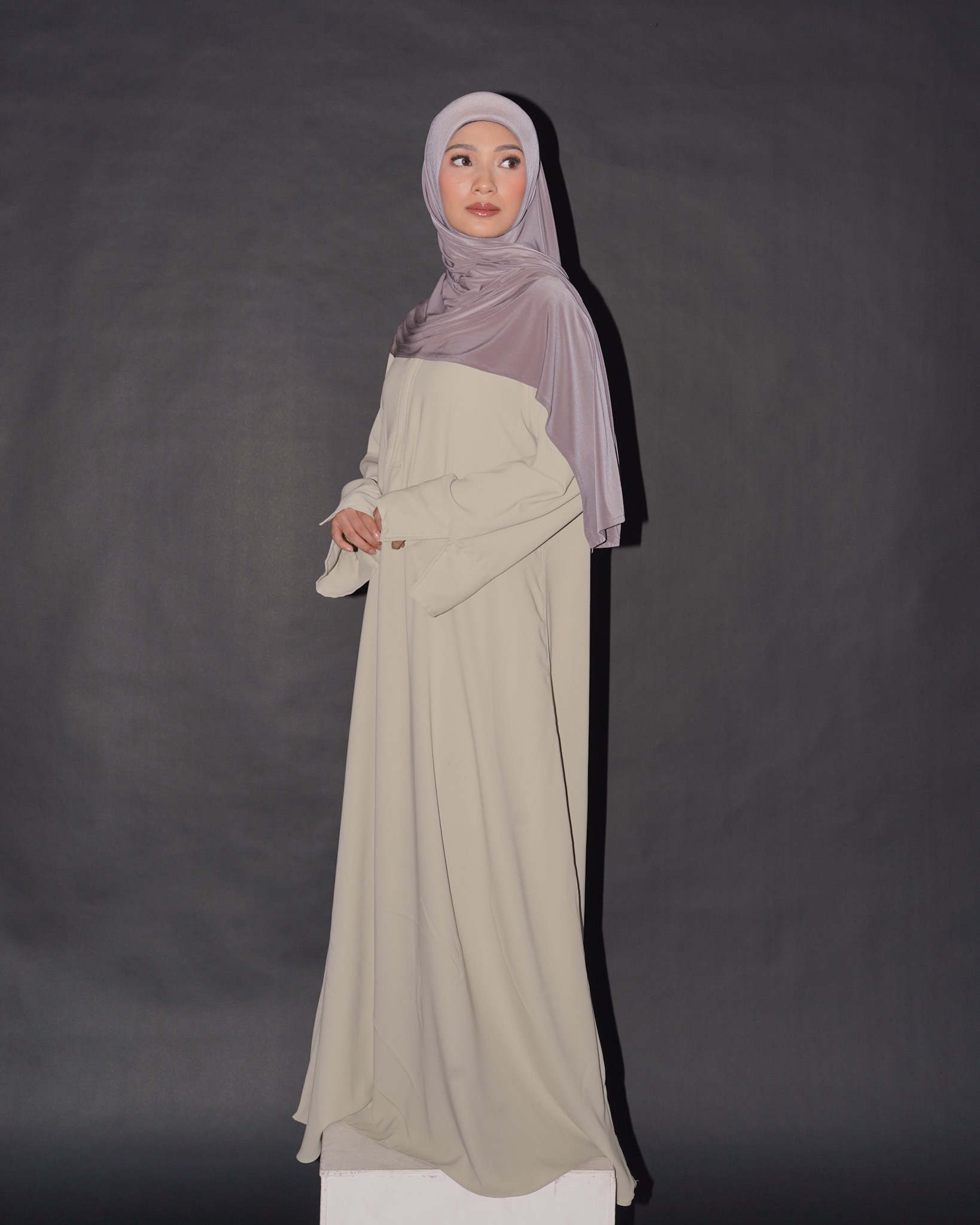 QANNA - Luxe Ease Flared Abaya