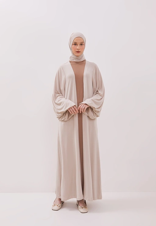 Puff Sleeves Jersey Outer