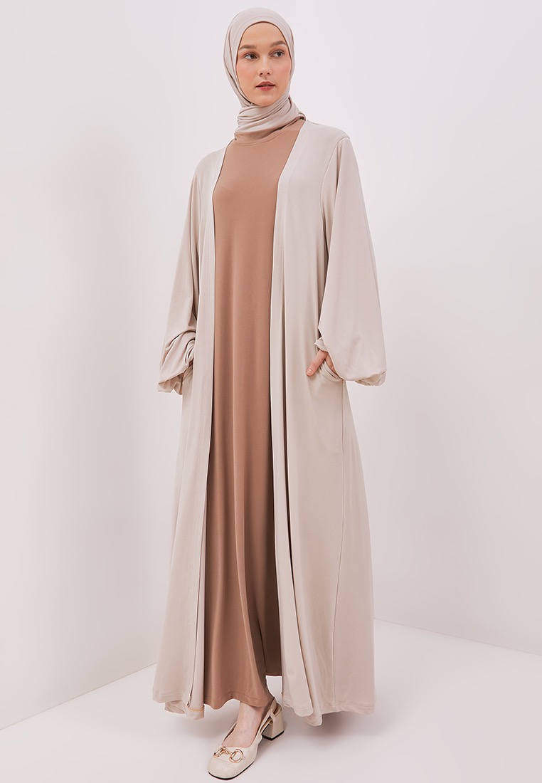 Puff Sleeves Jersey Outer
