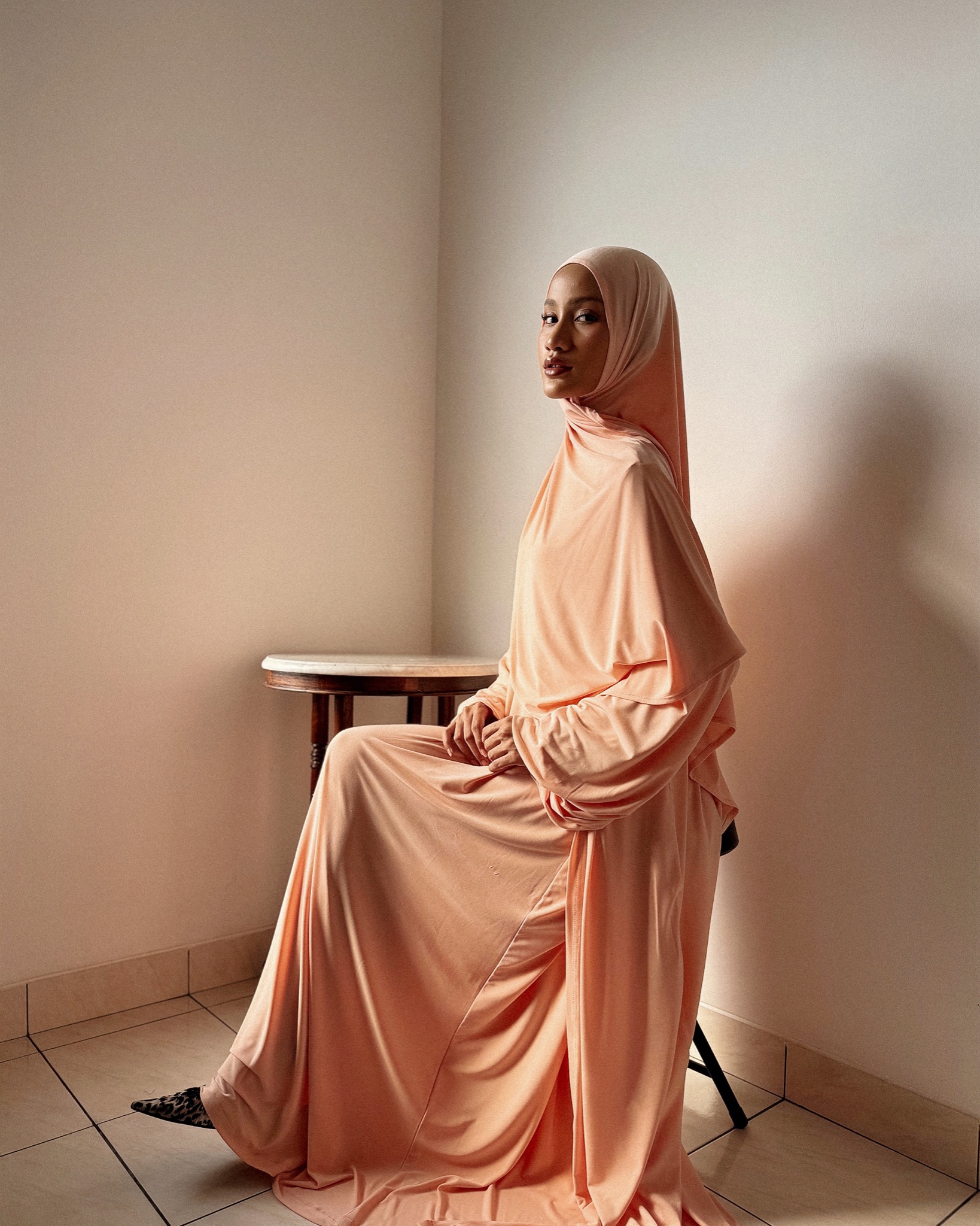 Puff Sleeves Jersey Outer