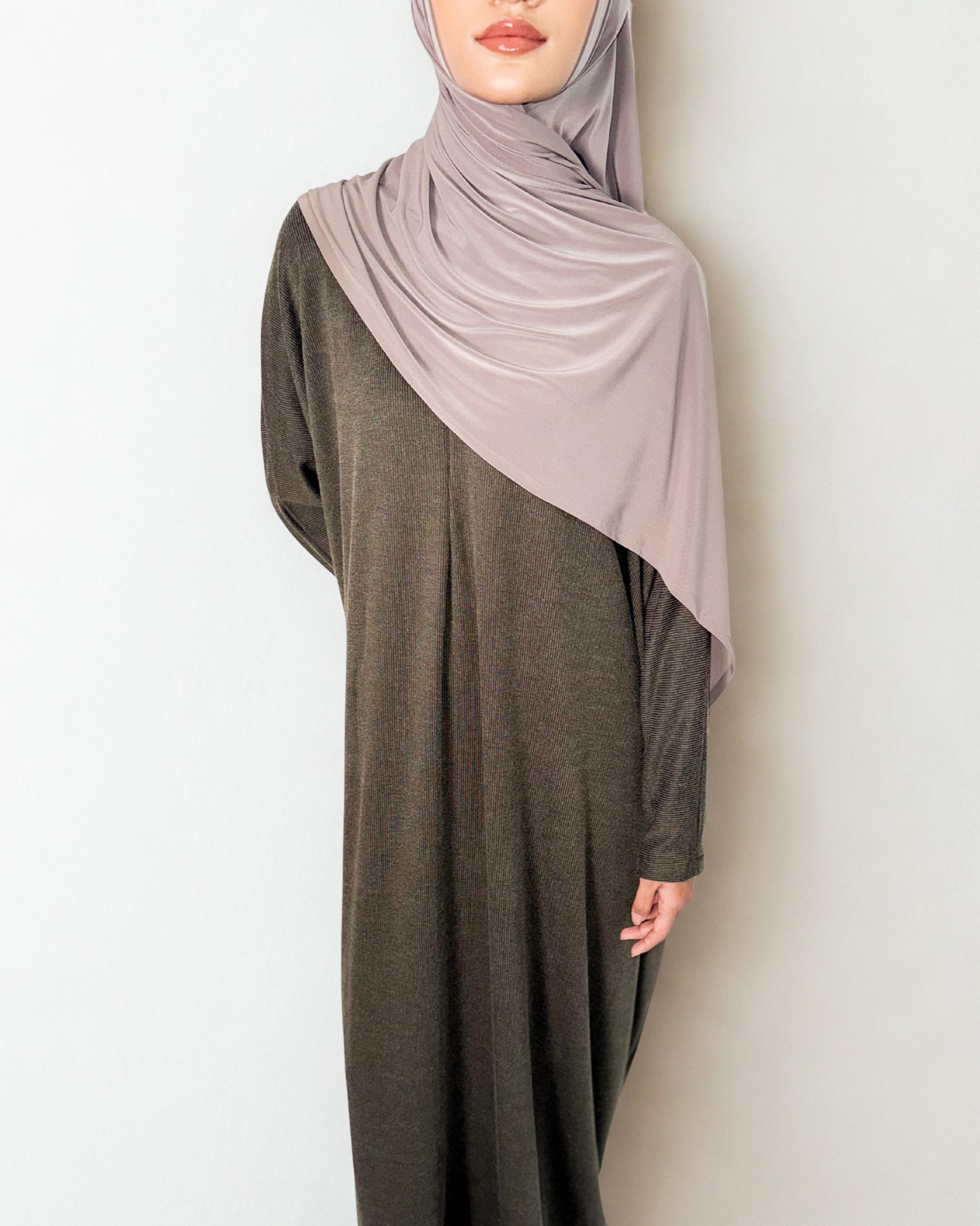 Batwing Knit Abaya