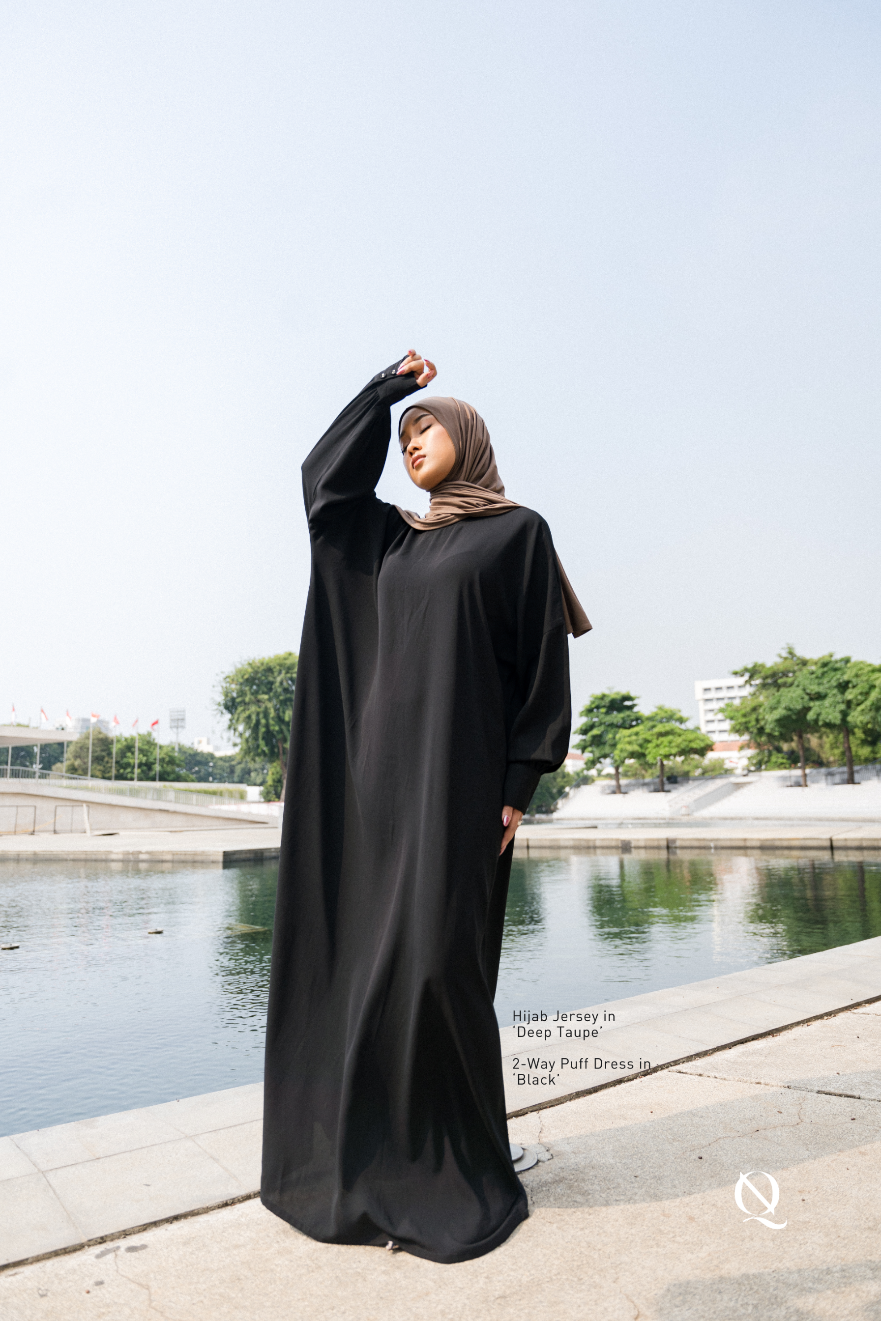 QANNA - 2-Way Puff Dress