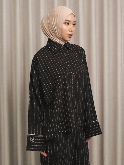 Image of QANNA - Stripe Lounge Shirt