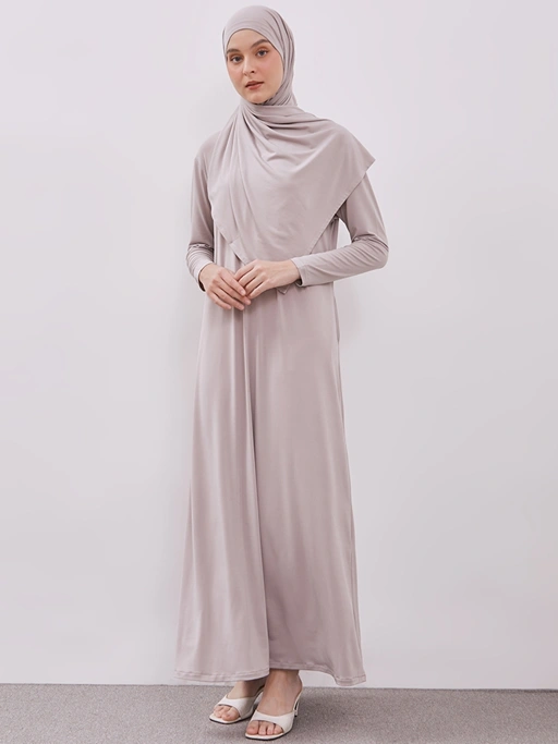 Image of QANNA - Signature Jersey Abaya