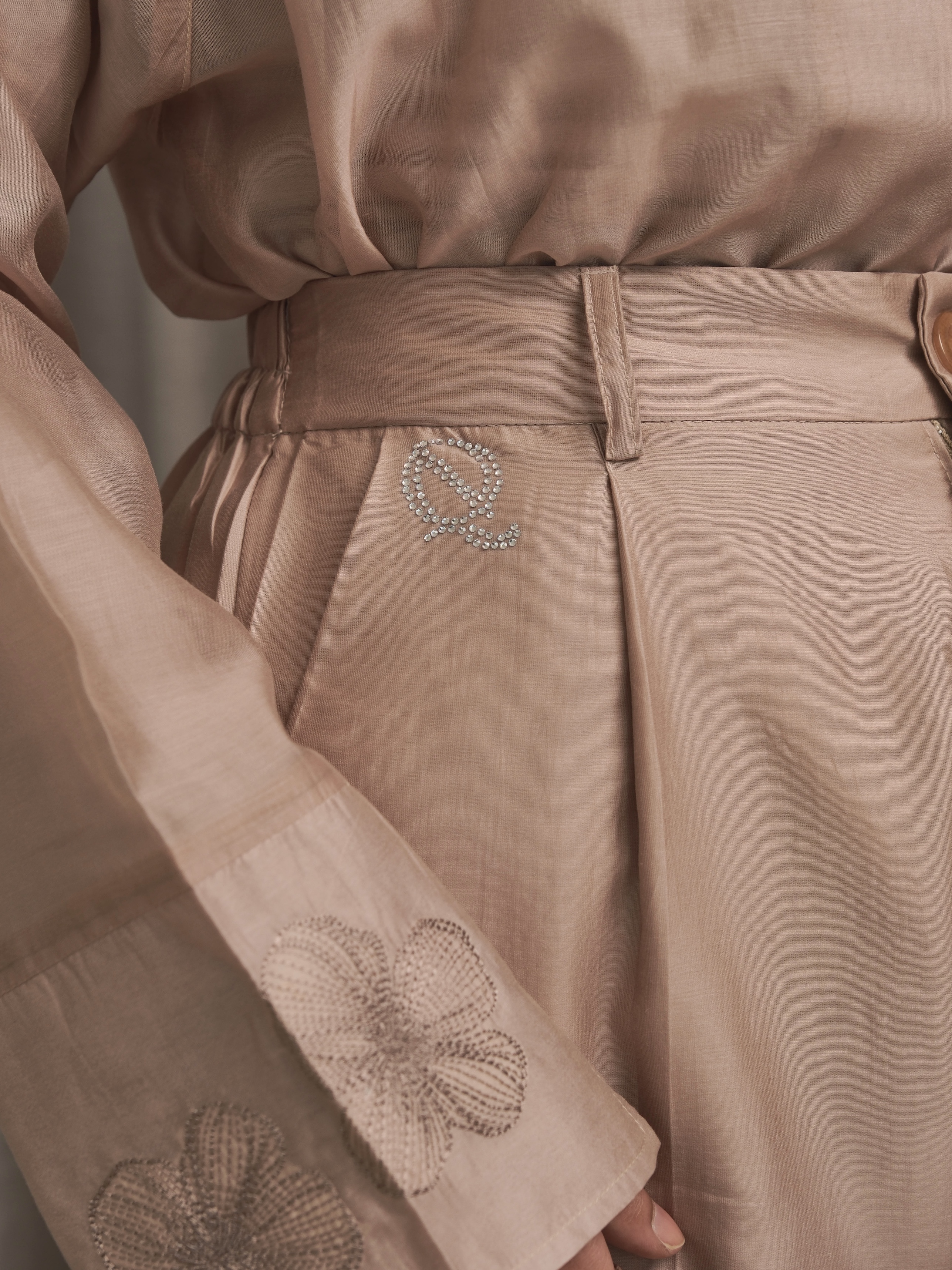 Tencel Barrel Pants