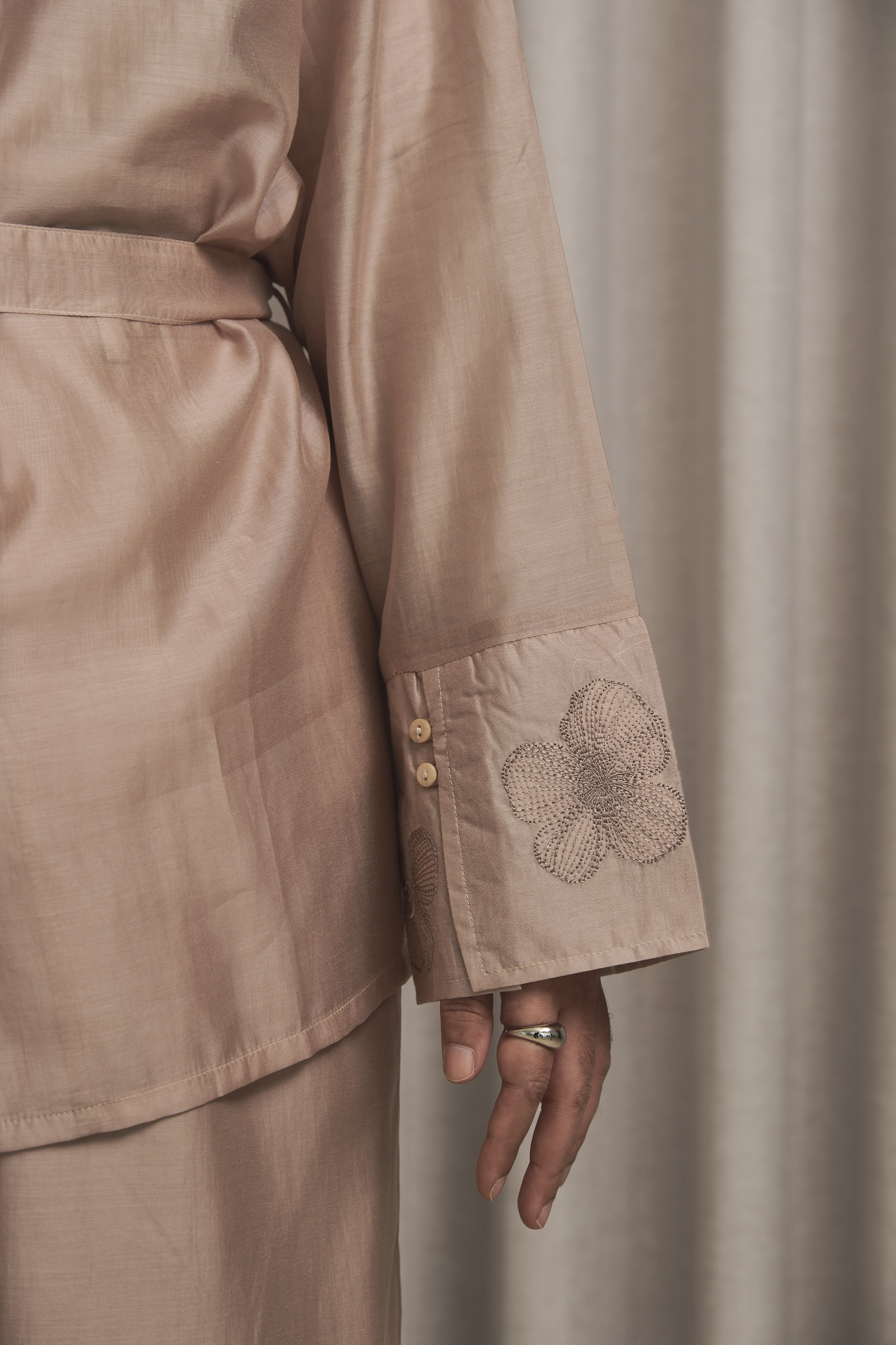 Fleur Buttoned Top